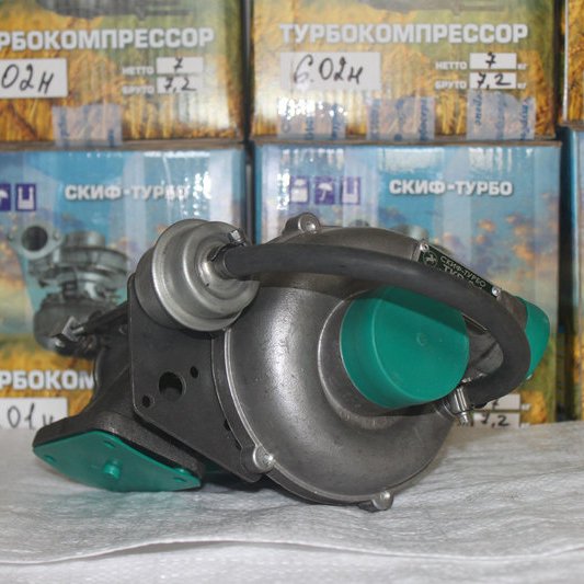 Турбокомпрессор ТКР-6.1(01) с клапаном Д-245 ПАЗ  ГАЗ